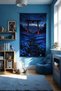 Ao No Tori Wall Covering – Large Size Tapestry Wall Rug Cm, Game Anime Movie Room Decor - 3
