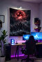 Akatsuki Naruto Themed Wall Cloth – Large Size Tapestry Wall Decor, Game Anime Movie Room Decor - 2