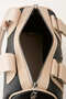 Women's Black Mink Lily Cylinder Zipper Closure Column Strap Handbag and Shoulder Bag - 6