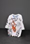Men's White La Familia Es Todo Oversized Tshirt - 6