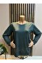 Women's Combed Cotton Blouse for Middle Age and Above, Viscose Star Shower Stone Pattern