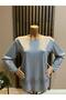 Women's Combed Cotton Blouse for Middle Age and Above, Viscose Star Shower Stone Pattern