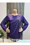 Women's Combed Cotton Blouse with Viscose North Star Stones for Middle Ages and Above, with Ruffles