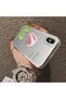 iPhone XS Max Compatible Protection Case Hard Back Cover Stretchy Silicone Edges Beautiful Printed - 4
