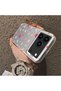 iPhone 17 Pro Compatible Hard Acrylic Back Silicone Edge Lens Protection Butterfly Case - 4