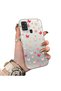 Samsung Galaxy A21S Compatible Hard Acrylic Back Silicone Edge Lens Protection Butterfly Case