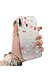 Samsung Galaxy A30/A20 Compatible Hard Acrylic Back Silicone Edge Lens Protection Butterfly Case