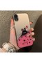 iPhone Xr Compatible Protection Case Hard Back Cover Stretchy Silicone Edges Beautiful Printed - 2