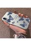 iPhone Xr Compatible Hard Acrylic Back Silicone Edge Lens Protection Butterfly Case - 3