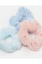 Girls Assorted Scrunchies Set Of 3 - 3