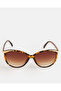 Women Brown Cat-Eye Sunglasses