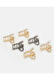 Women Assorted Mini Hair Claw Clips (6 Pieces) - 2