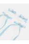 Girls Blue Embellished Hair Clip Set (Pack of 4) - 3