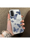 Oppo A54S Compatible Hard Acrylic Back Silicone Edge Lens Protection Butterfly Case - 2