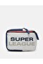 Men Blue Assorted Sling Bag