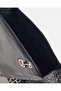 Women Black Quilted Chain Crossbody Bag - 4