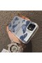 iPhone 12 Mini Compatible Hard Acrylic Back Silicone Edge Lens Protection Butterfly Case - 4