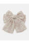 Women Grey Embellished Hair Clip