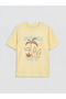 Lcw kids bicycle collar printed boy's t-shirt - 2