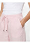Elastic Waist Linen Women's Trousers - 3