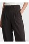 Trendlucky Loose Fit Striped Women's Pleated Fabric Pants with a Difference - 3