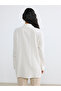 Textured Linen Blend Women's Shirt Tunic - 4