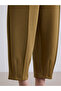Khaki Elastic Waist Modal Blend Women's Sweatpants from Güli̇s Gi̇yi̇m - 3