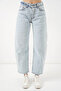 Women's High Waist Jeans 30081 - Ice Blue - 2