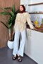 Frilly Shirt Beige - 4