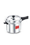 Popular Plus Svachh Virgin Aluminium Spillage Control Outer Lid Pressure Cooker | 12 Ltr