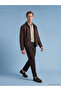Shirt Roba Collar Suede-Look Men's Coat from Uzg Store for Style Lovers - 2