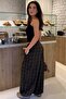 Brown Plaid Patterned High Waist Balloon Fit Women's Pants Mg2726 - 5
