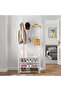 4 Tier Home Entryway Multi Functional Shoe and Hat Rack - 5
