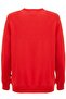 Felling red o-collar sweatshirt - 2