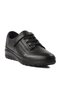 Black Genuine Leather Women's Flat Casual Casual Shoes - 3