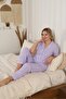 Summer Combed Cotton Lycra Women's Buttoned Pajama Set
