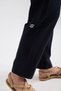 Black Women's Premium Linen Pants Comfortable Fit Seam Detail - 6
