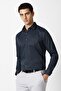 Men Slim Fit Long Sleeve Shirt - 4