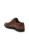 Brown Genuine Leather Lace-Up Men's Classic Shoes - 4