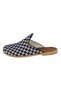 Linen Navy Blue Women's Slipper - 4