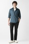 Men Slim Fit Long Sleeve Shirt - 2