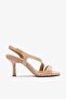Fern Nude Leather Women Heeled Shoes