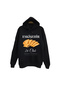 Eskişehir 26 Odunpazarı - Lületaşı - Şehir Printed Unisex %100 Cotton Black Hooded Sweatshirt