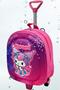 Girls' Kindergarten Children's 3D Eva Color Printed Backpack and School Bag with Squeegee Wheel - 6