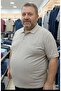 Hantal Size New Season Polo Collar C Pocketed Men's T-Shirt