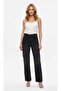 Women's Stone-Embellished Pants Lycra High Waist - 4