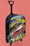 Kindergarten Nursery Children's Themed Luxury 5D Embossed Printed Roller with Wheels Backpack and School Bag Series - 2