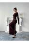Nova Maxi Sandy Brooch Dress Brown - 5