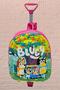 Girls' Kindergarten Children's 3D Eva Color Printed Backpack and School Bag with Squeegee Wheel