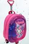 Girls' Kindergarten Children's 3D Eva Color Printed Backpack and School Bag with Squeegee Wheel - 8